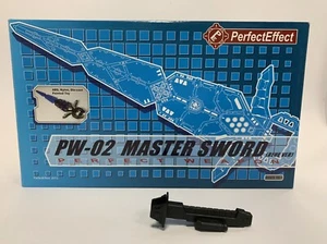 Perfect Effect PW-02 + Hilt Parts Set ( PW02 MASTER SWORD BLUE VER ) IN STOCK - Picture 1 of 7