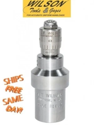 L.E. Micrómetro de profundidad Wilson Case Gauge ¡NUEVO! # CG-MIC Foto 1 de 3