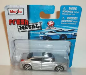 NEW MAISTO FRESH METAL 1:64 SCALE SILVER 2001 DODGE SUPER 8 HEMI CONCEPT - Picture 1 of 6