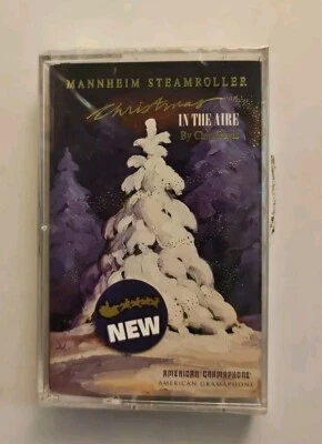Mannheim Steamroller - Christmas In The Aire Cassette SEALED Hype Chip Davis - Image 1 of 4