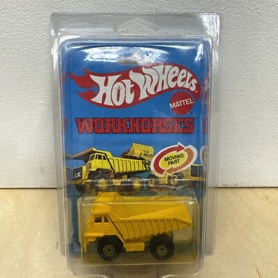 Camión de volteo Hot Wheels Cat 1993 #1171 Workhorses piezas móviles de metal (U10) Foto 1 de 4