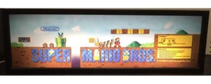 Super Mario Bros Arcade Marquee Light Box - Picture 1 of 4