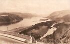Postcard Real Photo Gorge Of The Columbia River Pacific Northwest Rppc