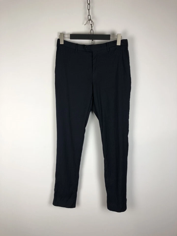 Pal Zileri Classic Wool Pants Navy Trousers size 48R - Image 1 of 4