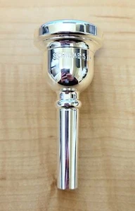 Boquilla de trombón de vástago pequeño Schilke 51D serie estándar - chapada en plata - Imagen 1 de 4