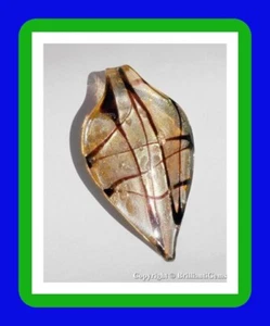 AUTHENTIC Hand Crafted MURANO Glass Pendant From Art District In Venice Italy - Picture 1 of 2