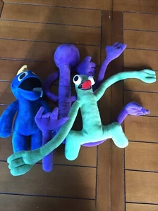 Plush Rainbow Bundle: (3) Plush Stuffed Toys - Picture 1 of 5