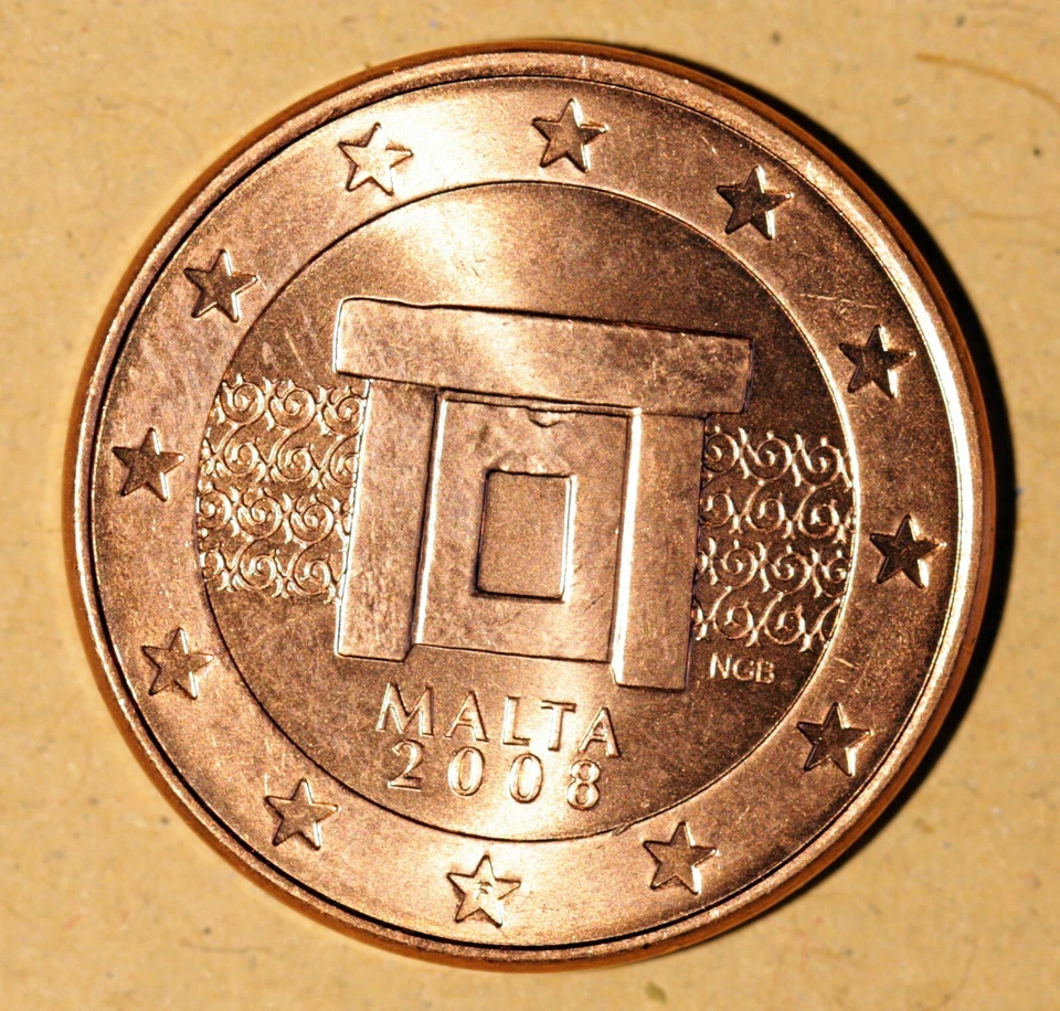 monnaie  Malte, 5 cent  Euro, 2008, SUP,  cc49 - Photo 1/2