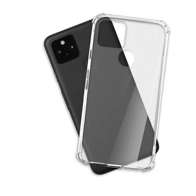 MTB MORE ENERGY Anti-Shock Schutzhülle für Google Pixel 5 Cover Backcover Case Tasche Bumper