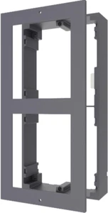 Hikvision (DS-KD-ACW2) staffa a 2 moduli per videocitofono. Scatola 2 marce alluminio - Foto 1 di 2
