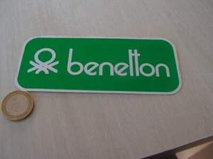 autocollant publicité  benetton   ( aut  1   ) - Picture 1 of 2