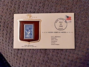 USA FIRST DAY COVER 1980 HISTORIC STAMPS OF AMERICA STEEL CENTENNIAL - Picture 1 of 2