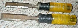 2X MASTER MECCANICO SCALPELLO PER LEGNO MANUALE 3/4" LOTTO DI 2 USATI - Foto 1 di 3