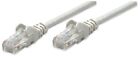 INTELLINET Network Cable Cat5E Cca 1M- Grey U/Utp Snagless/Booted NUOVO