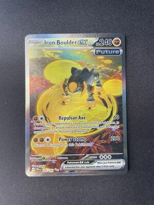 Iron Boulder ex 207/162 Sv05: Temporal Forces Holo - Image 1 of 4
