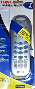 NEW RCA RCR311STN 3-device Universal Remote DVR,DVD-VCR,TV - Picture 1 of 1