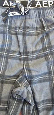 Aeropostale мужской полярный флис пижамы брюки сна Loungewear бегун брюки M/L - Изображение 1 из 4