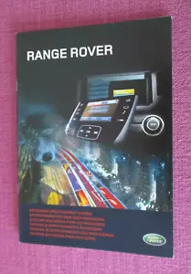 RANGE ROVER PASSENGER & REAR SEAT ENTERTAINMENT OWNERS MANUAL - HANDBOOK. - Picture 1 of 5