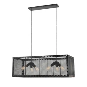 Cal Lighting Evanston 6 Light Metal Chandelier, Iron - FX-3625-6 - Picture 1 of 1