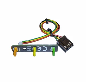 New Amiga 600 Computer 3x LED Replacement with Power Cable Connector 610 - Afbeelding 1 van 4