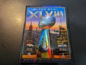 2014 Super Bowl XLVIII 48 Official Program Seattle Seahawks Denver Broncos NEW - Picture 1 of 6