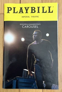 Playbill Rogers & Hammerstein's CAROUSEL Imperial Theatre w Renee Fleming -2018 - Picture 1 of 4