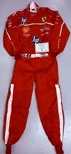 LEWIS HAMILTON Signed Race Suit Scuderia Ferrari Full Size Buy Genuine COA - Picture 1 of 4