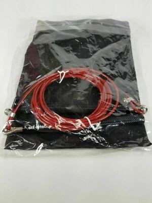 NEW ACF Attack Jump Speed Rope Adjustable Length Red/Black JumpRope