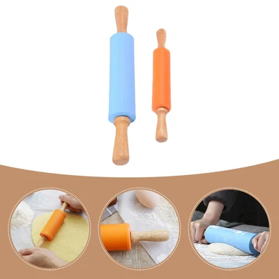 2 stücke Kreative Rolling Pin DIY Teigwalze Küche Kochen Pin Rolling Stick - Bild 1 von 4