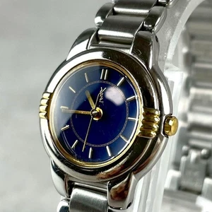 Reloj Pulsera Combinación Yves Saint Laurent Usado Japón - Imagen 1 de 8