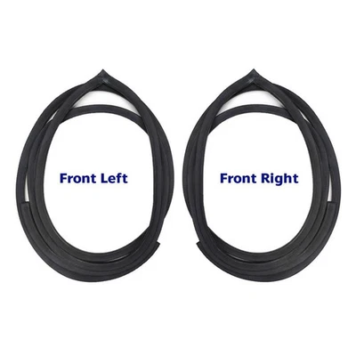 70-73 For Datsun 1200 Sunny B110 sedan Truck B120 Front Door Weatherstrip Rubber - Image 1 of 3