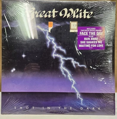 Original 1986 Great White "Shot In The Dark" LP - Capitol Records (ST-12525) NM+ — 第 1/4 张图片