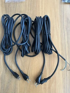 4 Stück Maschinen Anschlusskabel 230V 4m 2x1mm - Bild 1 von 2