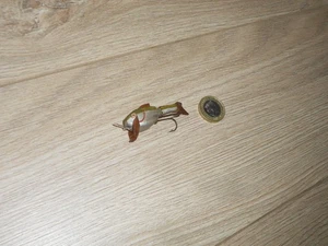 Vintage Plucky Lure (softbait version) Rare_Plucky the Swimming Fishing Lure - Picture 1 of 1