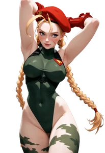 Cammy White Street Fighter Vinyl Car Decal Sticker 7" Weatherproof - Picture 1 of 4
