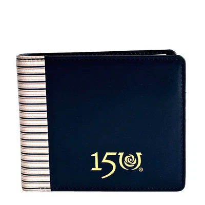 Portafoglio Radley in pelle blu inchiostro da uomo porta carte - Kentucky Derby SS24 - PREZZO CONSIGLIATO £69 - Immagine 1 di 4