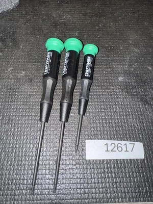 Sears Craftsman USA Nos Precision Torx Screwdriver Set 3pc 41654 41653 41652  - Image 1 of 4