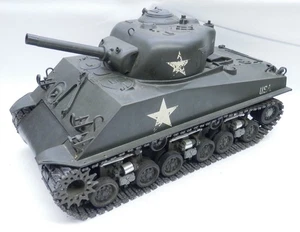 Vintage Tamiya R/C Sherman Tank c.1974 Remote Control AS-IS / NOT WORKING - Picture 1 of 8
