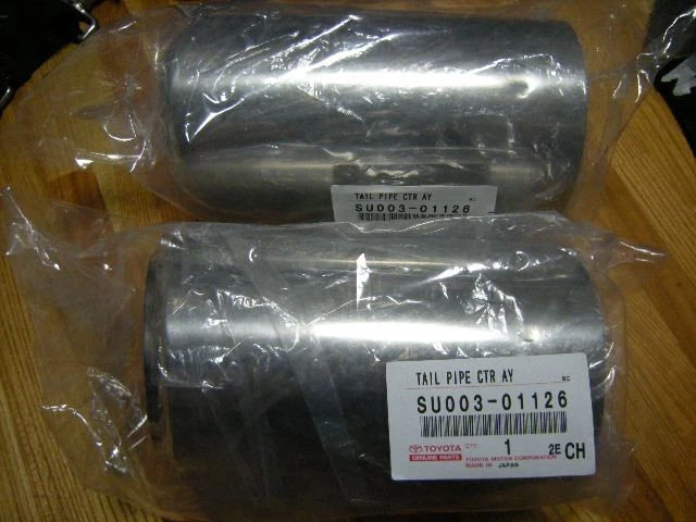 Silenciador de escape genuino Toyota Scion Fr-s 86 punta de corte SU003-01126 x2 nuevo Foto 1 de 1