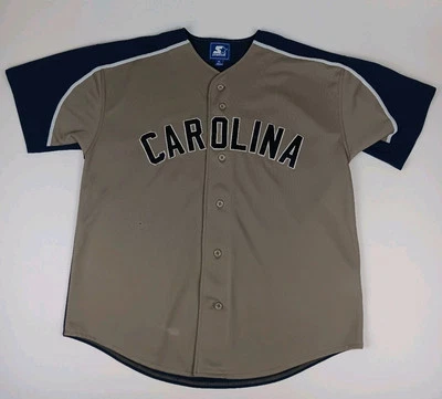 Camiseta deportiva cosida de béisbol North Carolina Tar Heels NCAA talla XL vintage  Foto 1 de 4