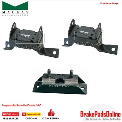 Mackay Engine Mounts Kit For Ford Falcon XR XT XW XY XA XB XC - image 1 of 4