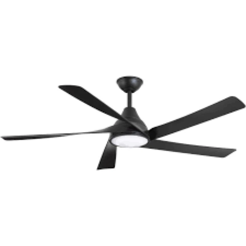 MinkaAire F765L-CL Transonic 56" 5 Blade Indoor LED Ceiling Fan with Remote Cont