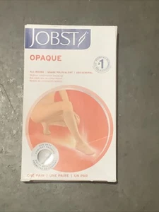 JOBST 115640 Opaque Natural Beige 30-40 Knee OT Petite Large - Picture 1 of 13