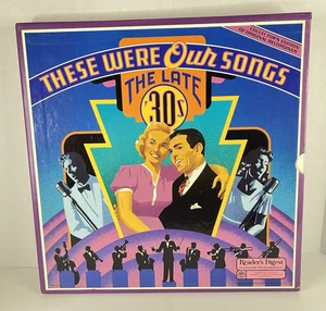 Reader's Digest These Were Our SongsThe Late 30s 7LP BOX SET Vinyl Records - Picture 1 of 17
