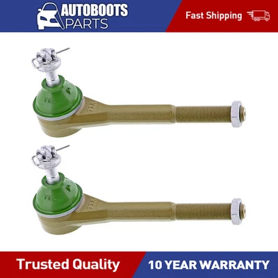 For Cadillac Escalade 1999-2000 Front Outer Steering Tie Rod End 2x - Image 1 of 3