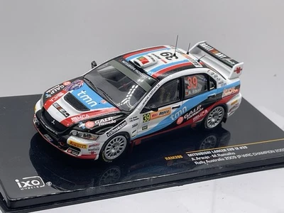 1/43 IXO RAM396 MITSUBISHI LANCER EVO 9 RALLY AUSTRALIA 2009 ARUJO - Image 1 of 4