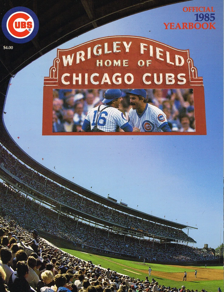 1985 Chicago Cubs MLB Baseball YEARBOOK - Image 1 of 1