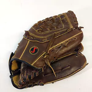 Spalding SCI-L Competition Series Oil Tan Leather Baseball Glove RH Throw 13.5" - Picture 1 of 9