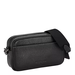 Coach Borsa a tracolla Uomo CR179 QB/BK JAYDEN CROSSBODY Articolo Nuovo - Foto 1 di 9