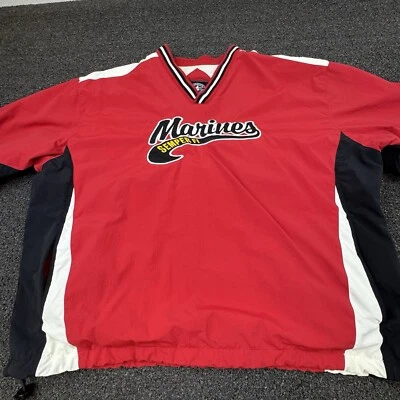 De Colección Charles River Ropa Marines Pullover Chaqueta de Lluvia Para Hombres Grande Rojo Semper Fi Foto 1 de 4